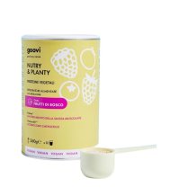 GOOVI NUTRY & PLANTY PROTEINE VEGETALI PER LA MASSA MUSCOLARE , Frutti Di Bosco 260gr 
