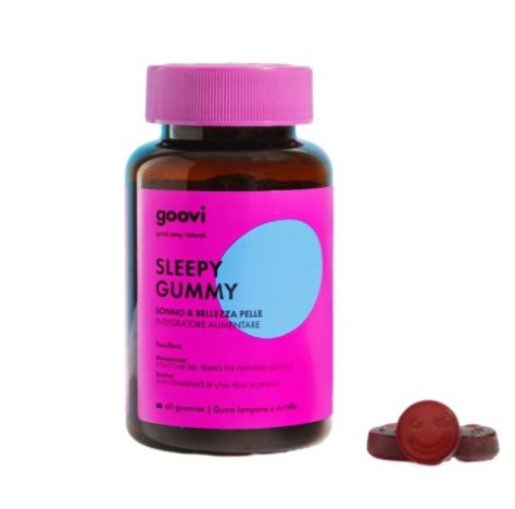 GOOVI SLEEPY GUMMY - INTEGRATORE ALIMENTARE SONNO & BELLEZZA DELLA PELLA 60 GUMMIES 