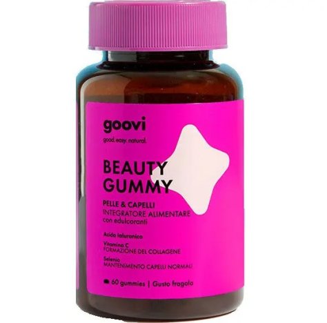 GOOVI BEAUTY GUMMY - INTEGRATORE ALIMENTARE PELLE E CAPELLI 60 GUMMIES 