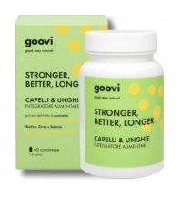 GOOVI STRONGER , BETTER , LONGER - INTEGRATORE ALIMENTARE PER CAPELLI E UNGHIE 60 COMPRESSE 