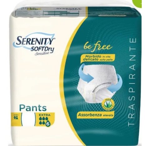 SERENITY SOFT DRY PANTS BE FREE L EXTRA SERENITY 14 PEZZI