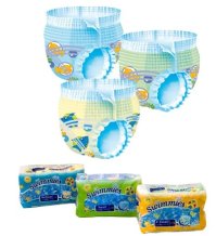 SWIMMIES PANTS - PANNOLINI BAMBINI PER MARE E PISCINA  , TAGLIA S 7-13 KG 