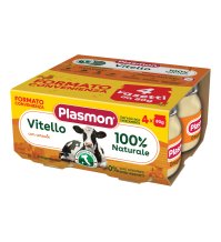 PLASMON - OMOGENIZZATO VITELLO 4X80 GR 
