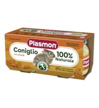 PLASMON - OMOGENIZZATO CONIGLIO 2X80 GR 4+ MESI 