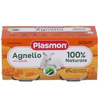 PLASMON - OMOGENIZZATO AGNELLO 2X80 GR , 4+ MESI 