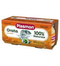 PLASMON - OMOGENIZZATO PESCE , ORATA 2X80 GR 6+ MESI 