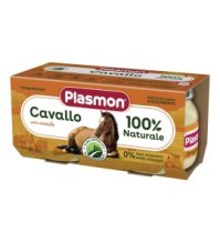 PLASMON - OMOGENIZZATO CAVALLO 2X80 GR 6+ MESI 