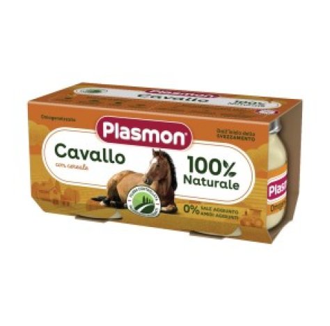 PLASMON - OMOGENIZZATO CAVALLO 2X80 GR 6+ MESI 