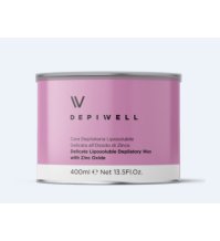 DEPIWELL - CERA DEPILAZIONE LIPOSOLUBILE , Ossido di Zinco 400ML