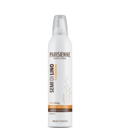 Parisienne Semi di Lino Mousse per Capelli 400ml