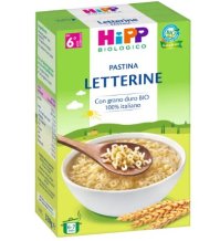 HIPP BIOLOGICO - PASTINA LETTERINE ( 6+ MESI) 320GR