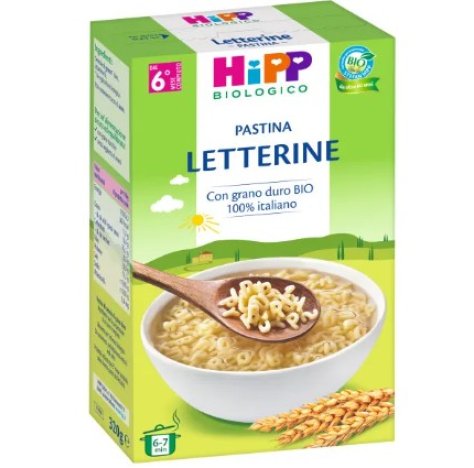 HIPP BIOLOGICO - PASTINA LETTERINE ( 6+ MESI) 320GR