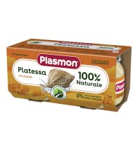 PLASMON - OMOGENIZZATO PESCE , PLATESSA  6+ MESI ( 2X80GR) 