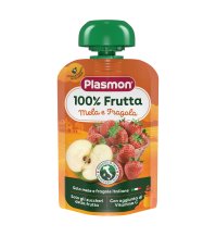 PLASMON - FRUTTA DA BERE MELA FRAGOLA , 100 GR 