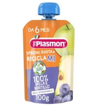 PLASMON - FRUTTA DA BERE MELA E MIRTILLO 100 ML