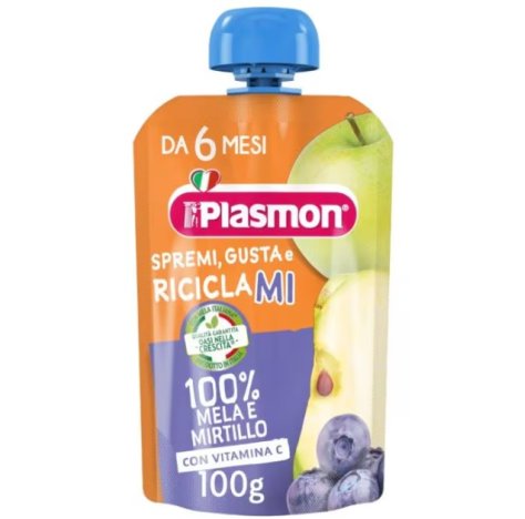 PLASMON - FRUTTA DA BERE MELA E MIRTILLO 100 ML