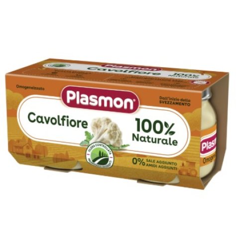 PLASMON - OMOGENIZZATO CAVOLFIORE 4+ MESI ( 2X80 GR ) 