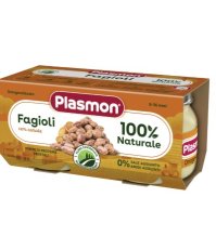 PLASMON - OMOGENIZZATO FAGIOLI 8+ MESI ( 2X80 GR ) 