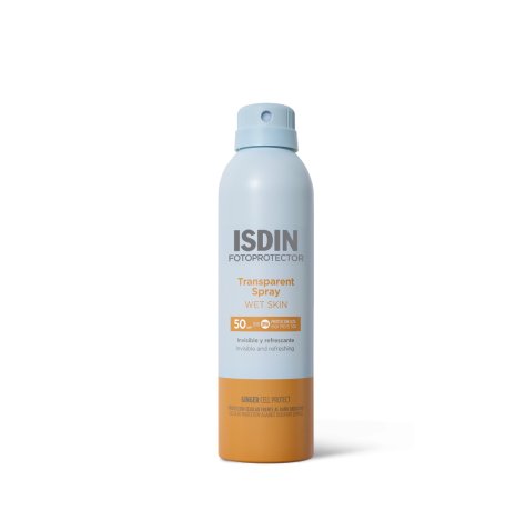 ISDIN - FOTOPROTECTOR TRASPARENT WET SKIN SPF 50+ , PROTEZIONE SOLARE SPRAY CORPO 