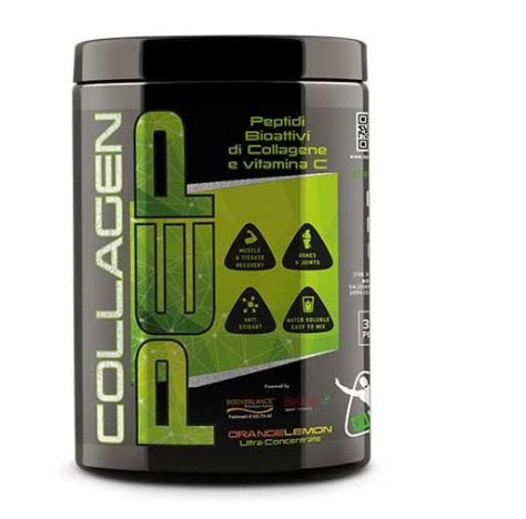 NET - COLLAGENE PEP , peptidi di collagene per recupero muscolare  ORAGNGE LEMON 350g 