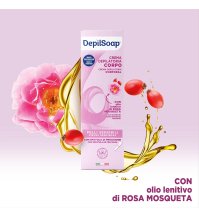 DEPILSOAP - CREMA DEPILATORIA CORPO CON OLIO DI ROSA MOSQUETA 