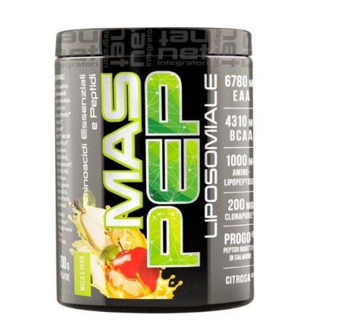 NET - MAS PEP LIPOSOMIALE , AMINOACIDI ESSENZIALI E PEPTIDI MELA E PERA 300GR 