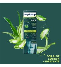 DEPILSOAP MEN - CREMA DEPILATORIA UOMO CORPO CON ALOE VERA 