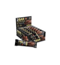NET - 2 BAR PROTEIN BAR CRUNCHY , BARRETTA PROTEICA 2X30GR DOPPIO CIOCCOLATO 