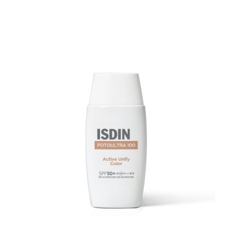 ISDIN - FOTOULTRA 100 ACTIVE UNIFY COLOR SPF 50+ , PROTEZIONE VISO COLORATA 