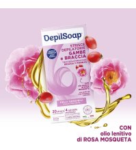 DEPILSOAP - STRISCE DEPILATORIE GAMBE & BRACCIA (20 PEZZI + 4 SALVIETTE POST DEPILAZIONE) DEPILSOAP - STRISCE DEPILATORIE GAMBE & BRACCIA (20 PEZZI + 4 SALVIETTE POST DEPILAZIONE)