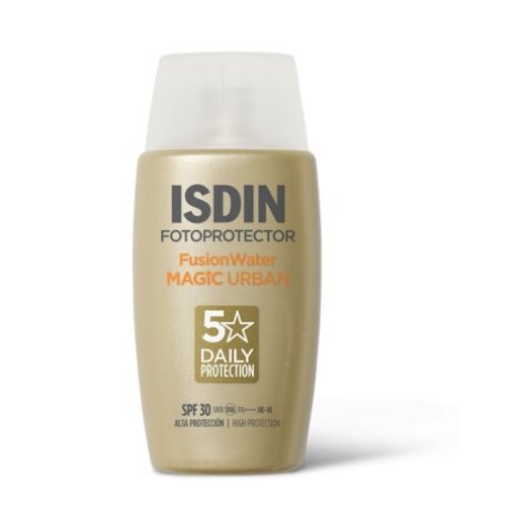ISDIN - FOTOPROTECTOR FUSION WATER MAGIC URBAN SPF 30+ , protezione viso 