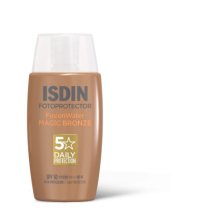 ISDIN - FOTOPROTECTOR FUSION WATER ,AGIC BRONZE SPF 50+ , PROTEZIONE VISO COLORATA 