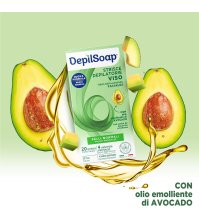 DEPILSOAP - STRISCE DEPILATORIE VISO CON OLIO DI AVOCADO