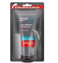 DEPILZERO UOMO -  KIT CREMA DEPILATORIA UOMO IN DOCCIA , CORPO 