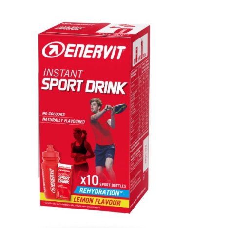 ENERVIT - ISTANT SPORT DRINK , LIMONE 1X10 PEZZI 