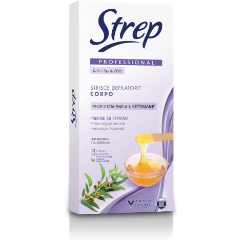 STREP PROFESSIONAL  - STRISCE DEPILATORIE CORPO 