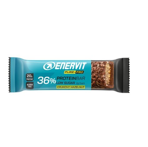 ENERVIT PURE PRO BARRETTA PROTEICA 36%  , Crunchy Hazelnut