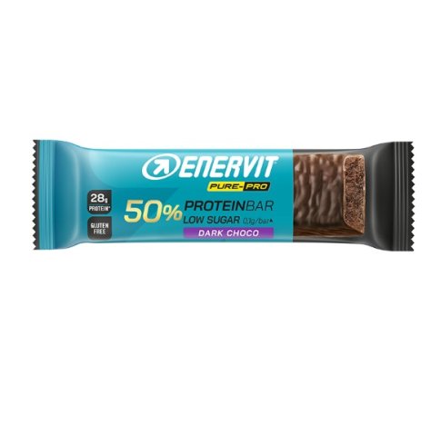 ENERVIT PURE PRO BARRETTA PROTEICA 50%  , Dark Choco