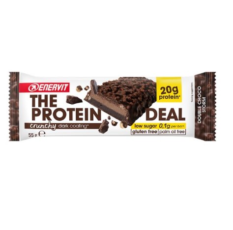 ENERVIT - THE PROTEIN DEAL , BARRETTA PROTEICA Double Choco