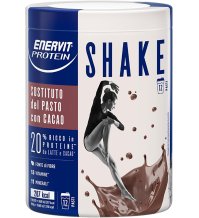 ENERVIT - PROTEIN SHAKE 20% di Proteine , SOSTITUTIVO PASTO  Cacao