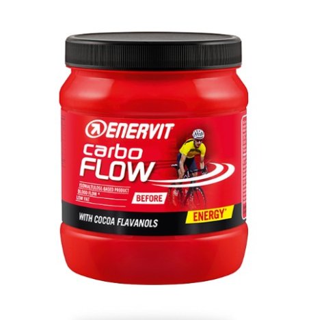 ENERVIT - CARBO FLOW ENERGY ,  Integratore Energetico Pre-Gara o Allenamento Intenso 400GR