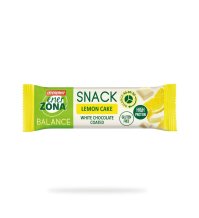 ENERZONA BALANCE - SNACK LEMON CAKE WHITE CHOCOLATE  ,  Barretta Energetica 