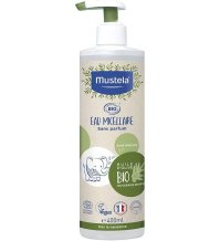 MUSTELA - ACQUA MICELLARE BIO , VISO CORPO ZONA PANNOLINO 
