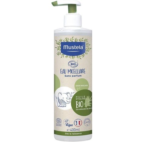 MUSTELA - ACQUA MICELLARE BIO , VISO CORPO ZONA PANNOLINO 
