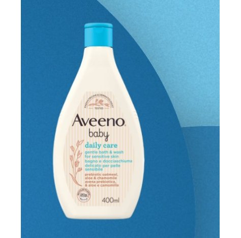 Aveeno Baby Fluid Bagno doccia delicato 400ml
