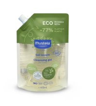 MUSTELA - GEL LEVANT , DETERGENTE CORPO E CAPELLI BIO ORGANIC , 0+ MESI ( RICARICA 400ML ) MUSTELA - GEL LEVANT , DETERGENTE CORPO E CAPELLI BIO ORGANIC , 0+ MESI ( RICARICA 400ML )