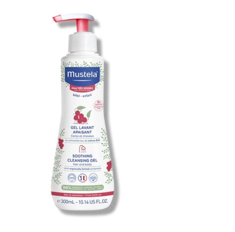 MUSTELA - GEL DETERGENTE LENITIVO PER PELLI SENSIBILI 0+MESI 300 ML 