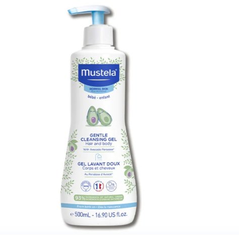 MUSTELA - GEL DETERGETE CORPO E CAPELLI DELICATO , 0+MESI 500ML 