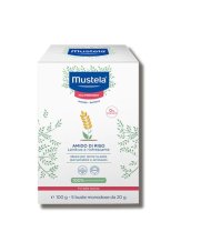 MUSTELA - AMIDO DI RISO LENITIVO E RINFRESCANTE , 0+MESI ( 1X5 BUSTINE 20GR )