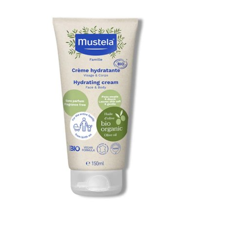 MUSTELA - CREMA IDRATANTE VISO E CORPO BIO , 0+MESI 150ML